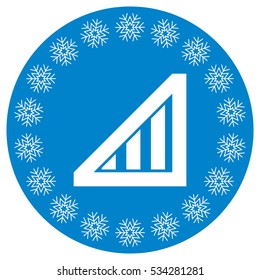 Signal Icon Vector flat design style
