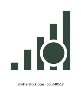 Signal Icon Vector flat design style