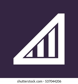 Signal Icon Vector flat design style