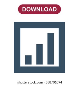 Signal Icon Vector flat design style