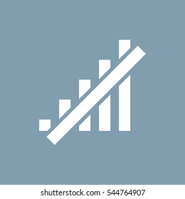 Signal Icon Vector flat design style