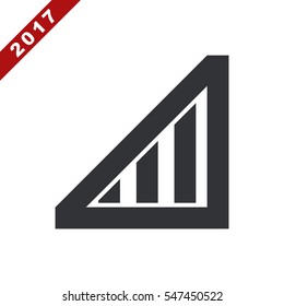 Signal Icon Vector flat design style