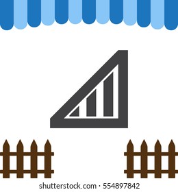 Signal Icon Vector flat design style