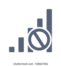 Signal Icon Vector flat design style