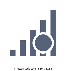 Signal Icon Vector flat design style