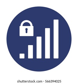 Signal Icon Vector flat design style