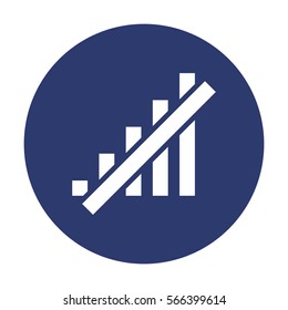 Signal Icon Vector flat design style