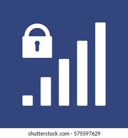Signal Icon Vector flat design style