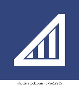 Signal Icon Vector flat design style
