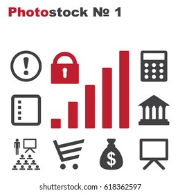 Signal Icon Vector flat design style