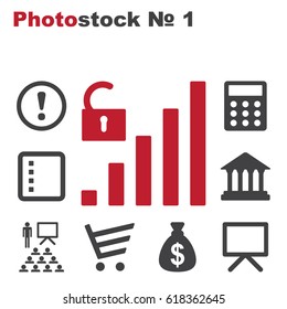 Signal Icon Vector flat design style