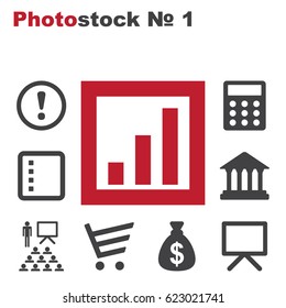 Signal Icon Vector flat design style