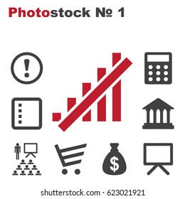 Signal Icon Vector flat design style