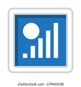 Signal Icon Vector flat design style