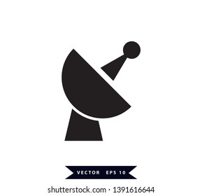 Signal icon vector flat style logo template
