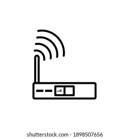 signal icon. vector illustration. high quality black style