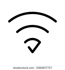 Signal Icon Vector Symbol Design Illustration