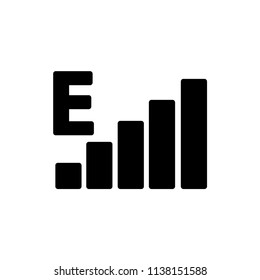 signal icon vector template