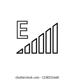 signal icon vector template