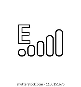 signal icon vector template