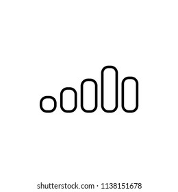 signal icon vector template