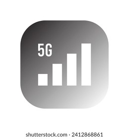 signal icon vector template illustration logo design