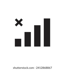 signal icon vector template illustration logo design