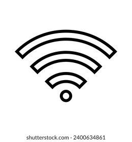 Signal icon vector. wifi illustration sign. antenna and satellite signal symbols. Wireless technology.