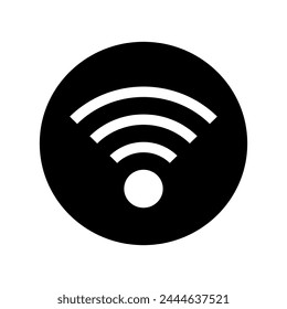 Signal icon vector. wifi illustration sign. antenna and satellite signal symbols. Wireless logo.
