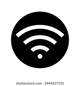 Signal icon vector. wifi illustration sign. antenna and satellite signal symbols. Wireless logo.