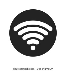 Signal icon vector. wifi illustration sign. antenna and satellite signal symbols. Wireless technology.