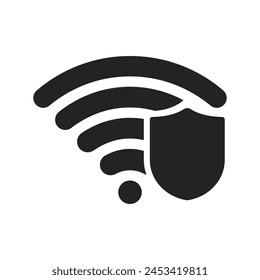 Signal icon vector. wifi illustration sign. antenna and satellite signal symbols. Wireless technology.