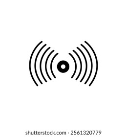 Signal icon. Watch now video play button icon vector