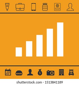 Signal icon for web and mobile