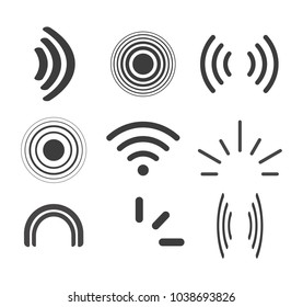 Signal Icons Vector Set Icon