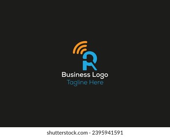 signal letter business logo design