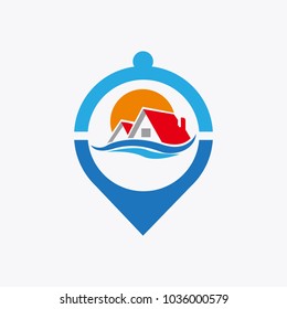 Signal Location Guide Map Tourism logo