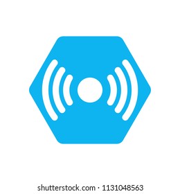 Signal logo. Communication icon. Connection symbol. Vector eps 08.