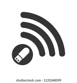 Signal logo. Communication icon. Connection symbol. Vector eps 08.