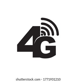 Signal logo design vector illustration
