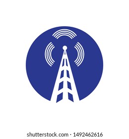 signal logo template vector icon design