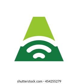 signal logo vector.