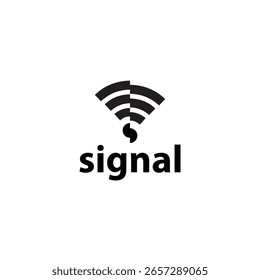 Signal Logo Vector Simple Design