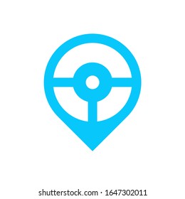 Signal Maps Location Technology Business Company Vector Logo Design