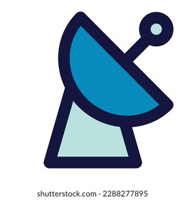 signal of network connection fill icon style