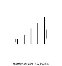 Signal, networking icon. Simple line, outline vector elements of storage and cloud icons for ui and ux, website or mobile application