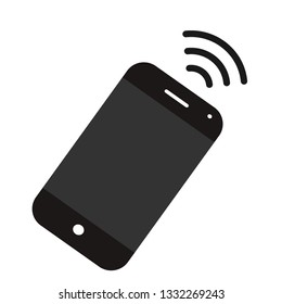 signal phone vector icon