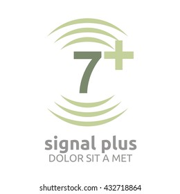 Signal plus with wifi plus sign design vector template. add wifi symbol. wireless network icon. wifi zone. flat design style