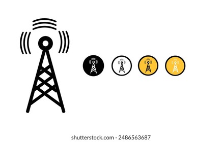 Signal premium icon vector illustration for use.
