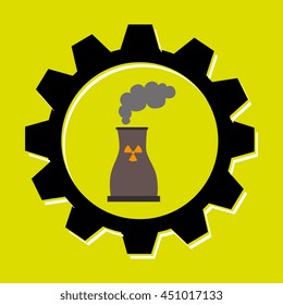 signal of reactor isolated icon design, vector illustration  graphic 